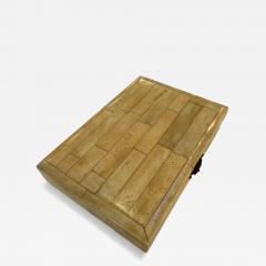 Decorative Box with Black Velvet Interior 1970s - 4521644