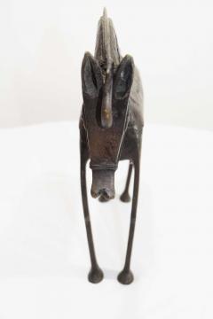 Decorative Bronze Horse Benin Style - 1622317