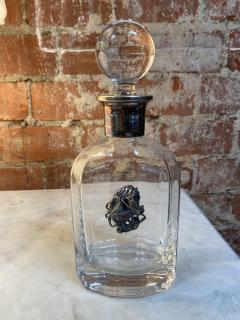 Decorative Crystal and Silver Bottle 1950s - 2309798