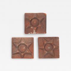 Decorative English Terra Cotta Star Bricks - 1973541