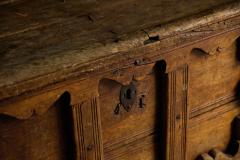 Decorative Folk Art Wooden Chest France 19th Century - 4758495