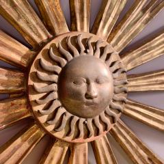 Decorative Giltwood Church Sunburst early 20th Century - 3374653