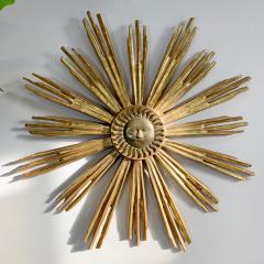 Decorative Giltwood Church Sunburst early 20th Century - 3374654