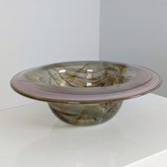 Decorative Glass Bowl in Smoky Colours Mikko Merikallio Studio Merikallio 1981 - 4470454