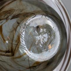 Decorative Glass Bowl in Smoky Colours Mikko Merikallio Studio Merikallio 1981 - 4470456