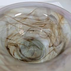 Decorative Glass Bowl in Smoky Colours Mikko Merikallio Studio Merikallio 1981 - 4470457
