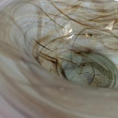 Decorative Glass Bowl in Smoky Colours Mikko Merikallio Studio Merikallio 1981 - 4470458