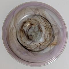 Decorative Glass Bowl in Smoky Colours Mikko Merikallio Studio Merikallio 1981 - 4470459