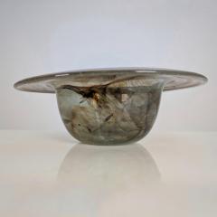 Decorative Glass Bowl in Smoky Colours Mikko Merikallio Studio Merikallio 1981 - 4470460