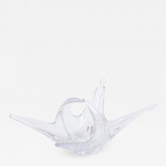 Decorative Glass Dish with Handle circa 1900 - 1328002