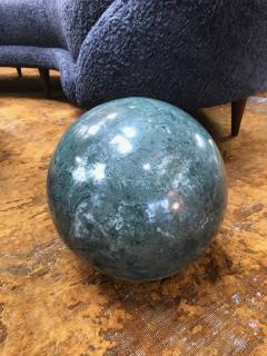 Decorative Green Marble Sphere Italy - 1027133