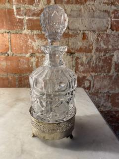 Decorative Italian Bottle made with Crystal 1950s - 2309713