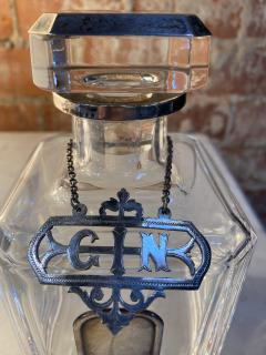 Decorative Italian Crystal Bottle 1950s - 2304057