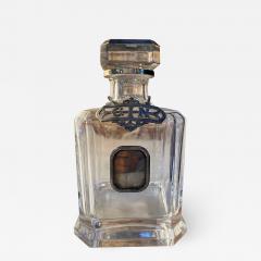 Decorative Italian Crystal Bottle 1950s - 2305314