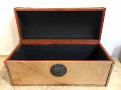 Decorative Leather Jewelry Box with a Key - 2976850