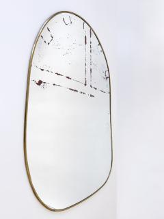 Decorative Mid Century Modern Asymmetric Wall Mounted Mirror Germany 1950s - 4472722