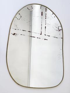 Decorative Mid Century Modern Asymmetric Wall Mounted Mirror Germany 1950s - 4472724