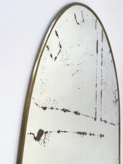 Decorative Mid Century Modern Asymmetric Wall Mounted Mirror Germany 1950s - 4472725