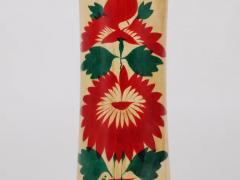 Decorative Naruko Kokeshi Doll Sculpture from Northern Japan Hand Painted - 4055520