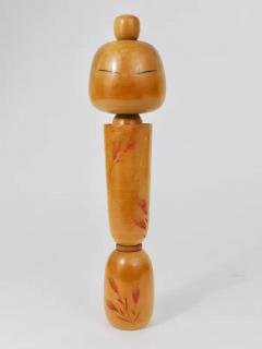 Decorative Sadao Kishi Kokeshi Doll Sculpture from Japan Hand Painted - 4057499