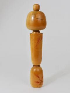 Decorative Sadao Kishi Kokeshi Doll Sculpture from Japan Hand Painted - 4057505