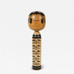 Decorative Togatta Kokeshi Doll Sculpture from Northern Japan Hand Painted - 4061030