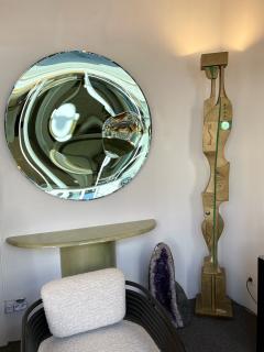 Dedalo Montali Sculpture Floor Lamp Gilt Uomo by Dedalo Montali Italy 1970s - 2484403