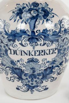 Delft Blue and White Dunkerer Tobacco Jar - 3312401
