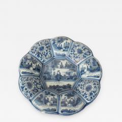 Delft Blue and White Lobed Bowl - 1106758