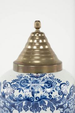 Delft Blue and White Manilla Tobacco Jar - 3313896