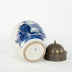 Delft Blue and White Rappe Tobacco Jar - 3303928