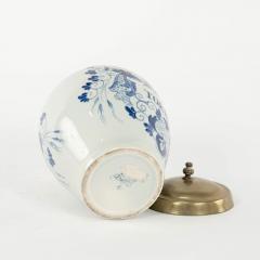 Delft Blue and White Toeback Tobacco Jar - 3315421