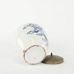 Delft Blue and White Varinas Tobacco Jar - 3290545