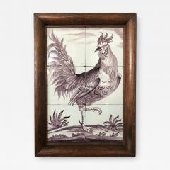 Delft Tile Picture of Rooster - 1518175