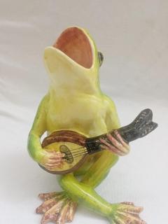 Delphin Massier Palissy majolica Frog Massier pay attention to the size of the piece - 4570111