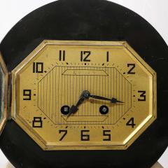Demetre Haralamb Chiparus Art Deco Emoy Mantelpiece Clock with Seated Flapper in the Manner of Chiparus - 4744840