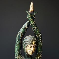 Demetre Haralamb Chiparus Bronze figure of Starfish Dancer - 4780381