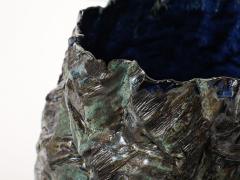 Dena Zemsky XL Vase with Blue Interior by Dena Zemsky - 3948659