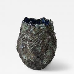 Dena Zemsky XL Vase with Blue Interior by Dena Zemsky - 4532766