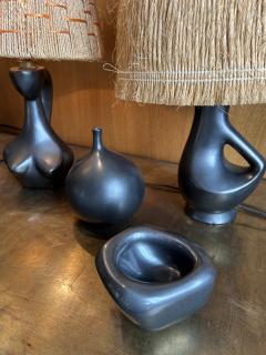Denise Gatard Ceramic decorative Vide Poche by Denise Gatard France Circa 1960s - 4612770