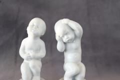 Denmark Porcelain Set of 2 Figurines Bing Grondahl - 3518805