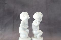 Denmark Porcelain Set of 2 Figurines Bing Grondahl - 3518808