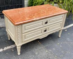 Dennis Leen Dennis Leen Marble Top Low Commode Nightstand Side Table - 1953991