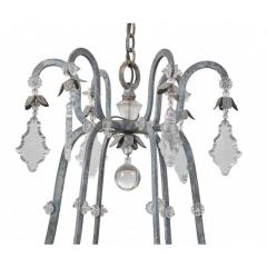 Dennis Leen Dennis Leen for Formations Wrought Iron Crystal Chandelier - 4342719