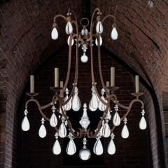 Dennis Leen Dennis and Leen Formations French Crystal Primitive Chandelier - 4632510
