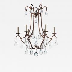 Dennis Leen Dennis and Leen Formations French Crystal Primitive Chandelier - 4632623