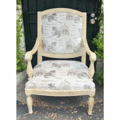 Dennis Leen Formations Carved Italian Arm Chair W Clarence House Tiger Velvet - 3146370
