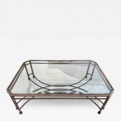Dennis Leen Formations Dennis Leen Paginated Iron and Glass Cocktail Table - 3115968