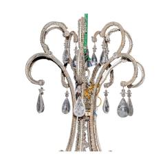 Dennis Leen Huge 77 Dennis Leen Custom Made Rock Crystal Chandelier - 4433089