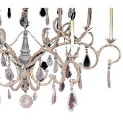 Dennis Leen Huge 77 Dennis Leen Custom Made Rock Crystal Chandelier - 4433090
